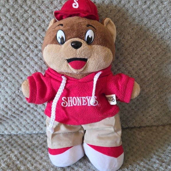 Shoneys Bear Plush 13 Inches - Picture 1 of 6